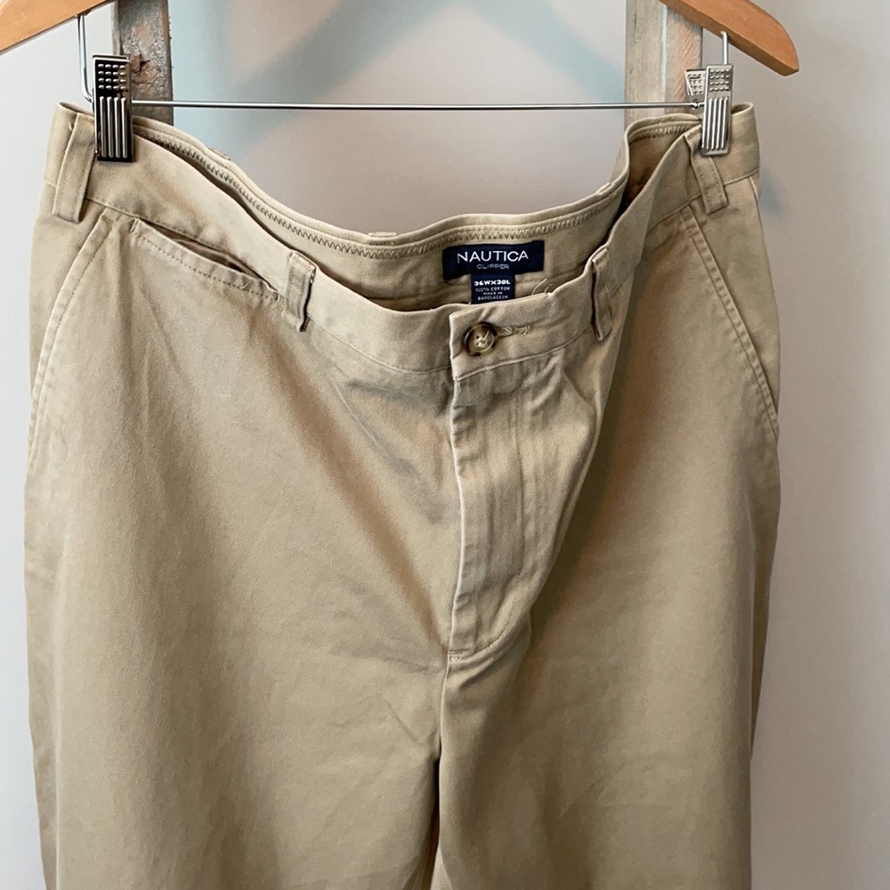 NAUTICA Clipper Wrinkle Resistant Khakis